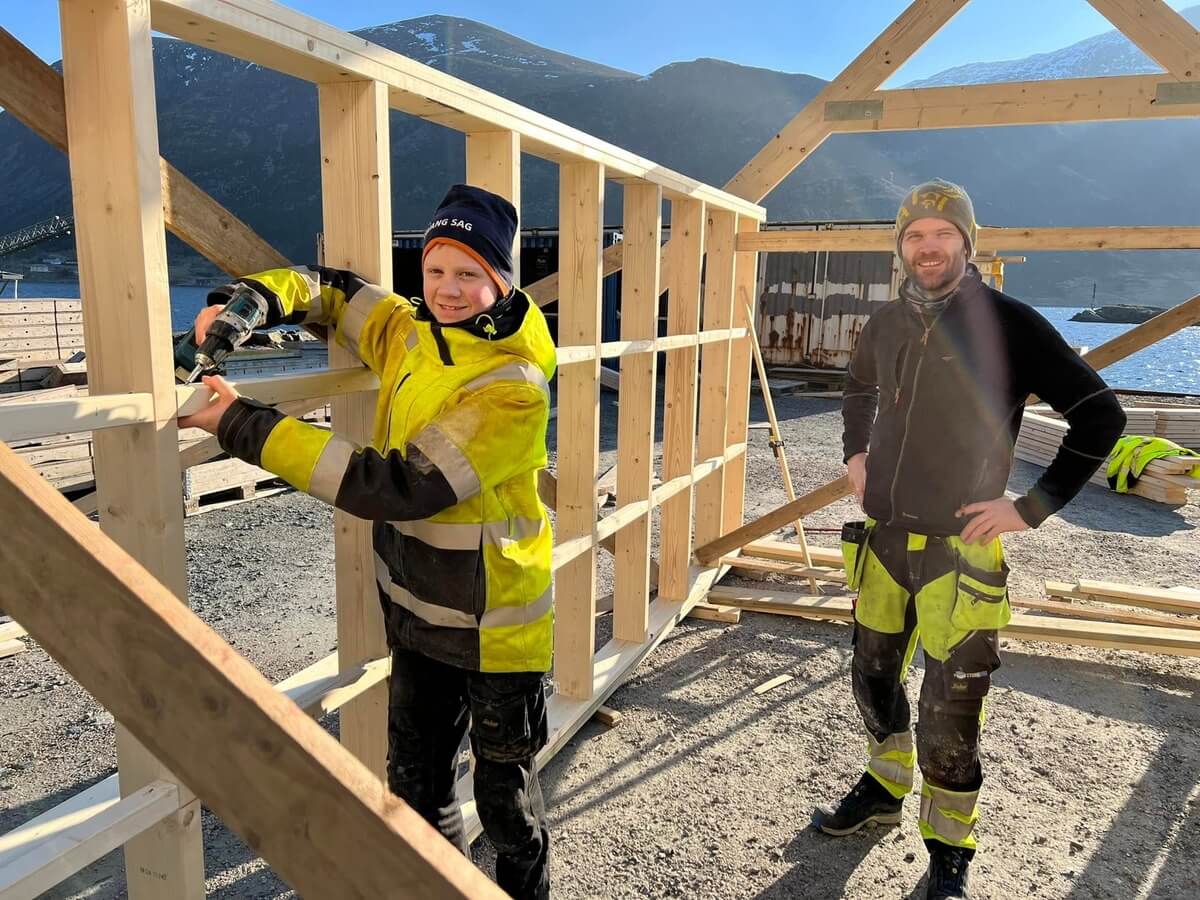 Satser på lærlinger