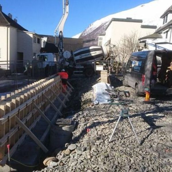 Forstøteningsmur i Ørsta